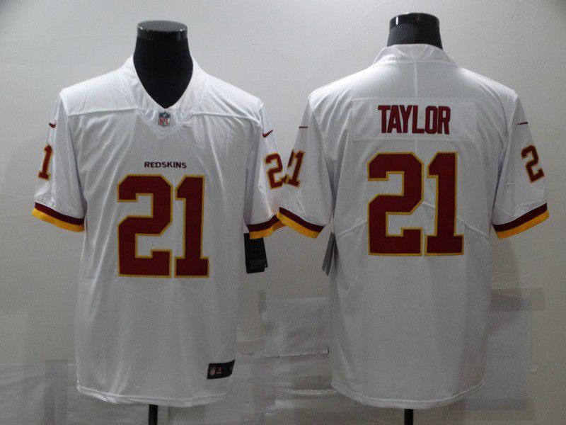 Men Washington Redskins #21 Taylor White Nike Vapor Untouchable Limited 2020 NFL Nike Jerseys
